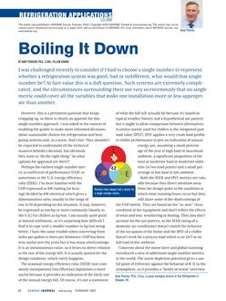 Refrigeration Applications: Boiling It Down