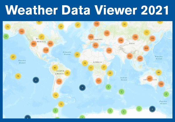 Weather Data Viewer 2021 – Basic Subscription