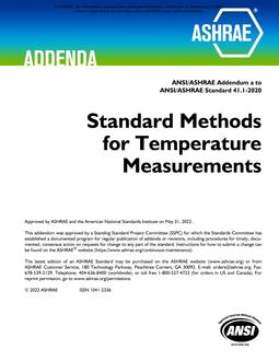 ASHRAE 41.1-2020 Addendum a