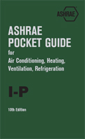 ASHRAE Pocket Guide for Air-Conditioning, Heating, Ventilation, Refrigeration, 10th Ed. — I-P