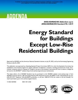 ASHRAE IC 90.1-2019 Addenda aq