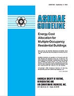 Guideline 8-1994 — Energy Cost Allocation for Multiple-Occupancy Residential Buildings