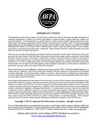 AWPA P18-14