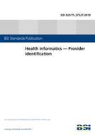 BS DD ISO/TS 27527:2010