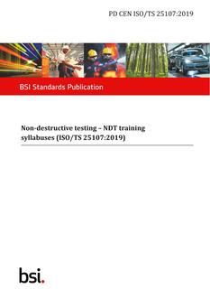 BS PD CEN ISO/TS 25107:2019