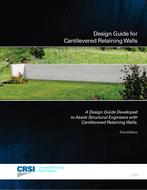 Design Guide for Cantilevered Retaining Walls (10-DG-RETAINING-WALLS)