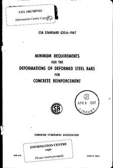 CSA G30.6-1967