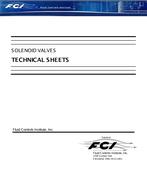 FCI Solenoid Valves – Technical Sheets