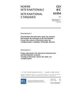 IEC 61954 Amd.1 Ed. 1.0 b:2003