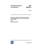 IEC 62330-1 Ed. 1.0 en:2003