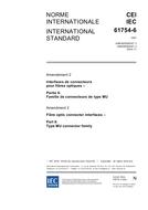 IEC 61754-6 Amd.2 Ed. 1.0 b:2004