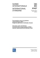 IEC 61427 Ed. 2.0 b:2005