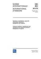 IEC 61175 Ed. 2.0 b:2005