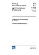 IEC 61071 Ed. 1.0 b:2007