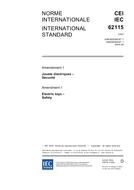 IEC 62115 Amd.1 Ed. 1.0 b:2004