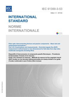 IEC 61300-3-53 Ed. 1.0 b:2015