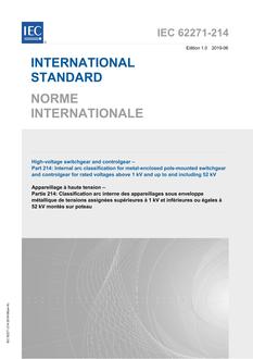 IEC 62271-214 Ed. 1.0 b:2019