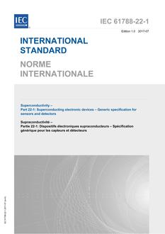 IEC 61788-22-1 Ed. 1.0 b:2017