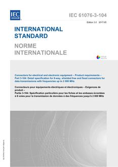 IEC 61076-3-104 Ed. 3.0 b:2017