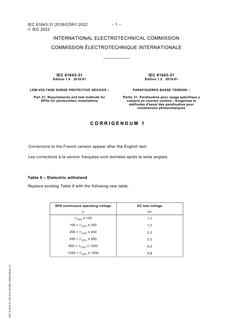 IEC 61643-31 Ed. 1.0 Cor. 1 b:2022