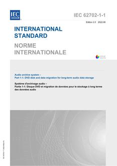 IEC 62702-1-1 Ed. 2.0 b:2022