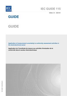 IEC GUIDE 115 Ed. 3.0 b:2023