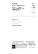 IEC 61184 Amd.1 Ed. 2.0 b:2000