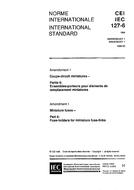 IEC 60127-6 Amd.1 Ed. 1.0 b:1996