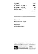 IEC 60038 Amd.1 Ed. 6.0 b:1994