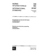 IEC 61187 Ed. 1.0 b:1993