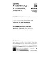 IEC 60067A Ed. 2.0 b:1967