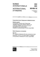 IEC 60169-10 Ed. 1.0 b:1983