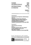 IEC 60169-10 Amd.2 Ed. 1.0 b:1996