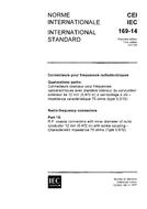 IEC 60169-14 Ed. 1.0 b:1977