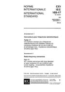 IEC 60169-17 Amd.1 Ed. 1.0 b:1993