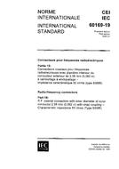 IEC 60169-19 Ed. 1.0 b:1985