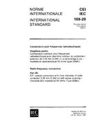 IEC 60169-20 Ed. 1.0 b:1985