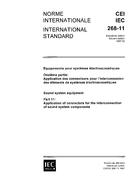 IEC 60268-11 Ed. 2.0 b:1987