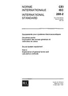 IEC 60268-2 Ed. 2.0 b:1987