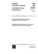 IEC 60294 Ed. 1.0 b:1969