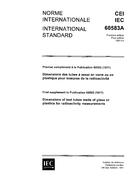 IEC 60583A Ed. 1.0 b:1981