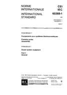 IEC 60268-1 Amd.1 Ed. 2.0 b:1988