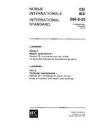 IEC 60598-2-25 Ed. 1.0 b:1994