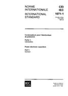 IEC 61071-1 Ed. 1.0 b:1991