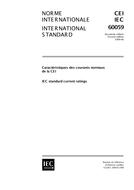 IEC 60059 Ed. 2.0 b:1999