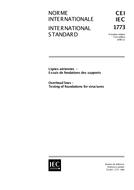 IEC 61773 Ed. 1.0 b:1996