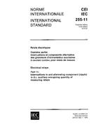 IEC 60255-11 Ed. 1.0 b:1979