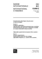 IEC 61800-2 Ed. 1.0 b:1998