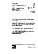 IEC 60115-7-1 Ed. 1.0 b:1984