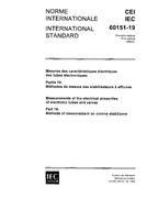 IEC 60151-19 Ed. 1.0 b:1969